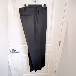 Mens Croft & Barrow Dark Gray Slacks Straight Fit Size 40x32